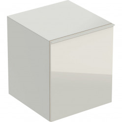 Geberit Acanto - Boční skříňka 450x520 mm se zásuvkou, pískově šedá 500.618.JL.2